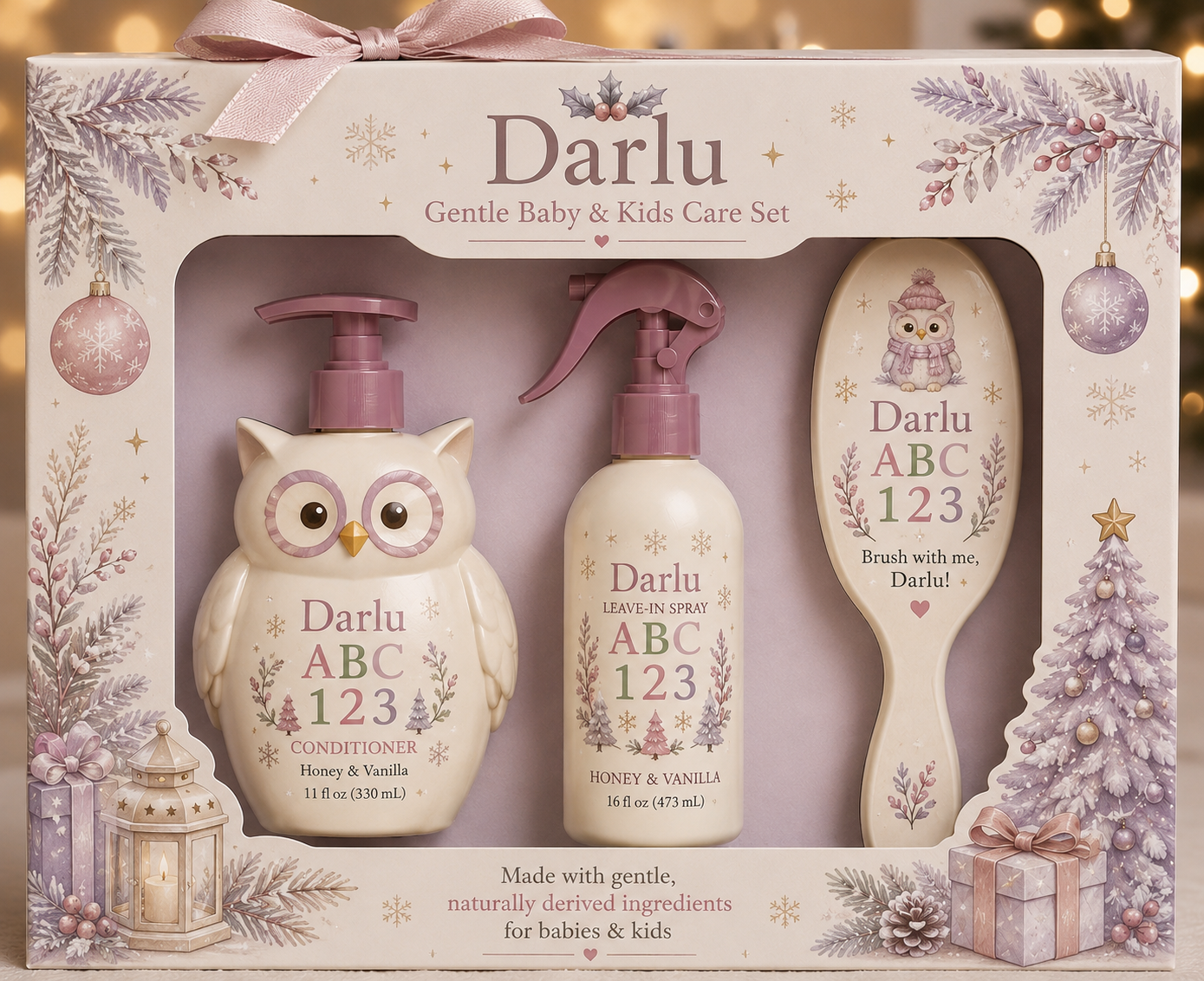 Darlu Gentle Baby & Kids Care Set