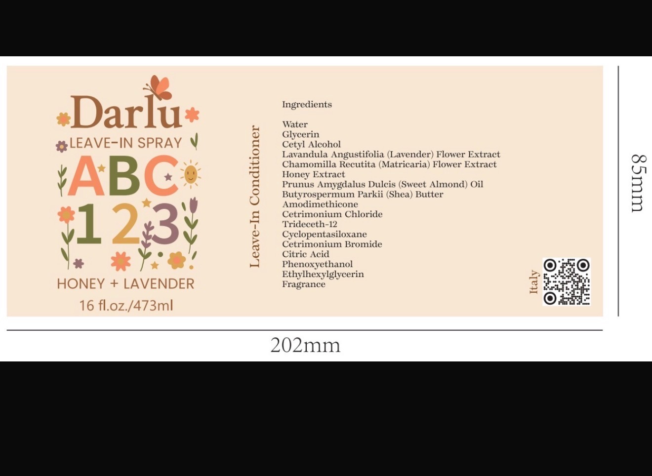 Darlu Leave-In Spray